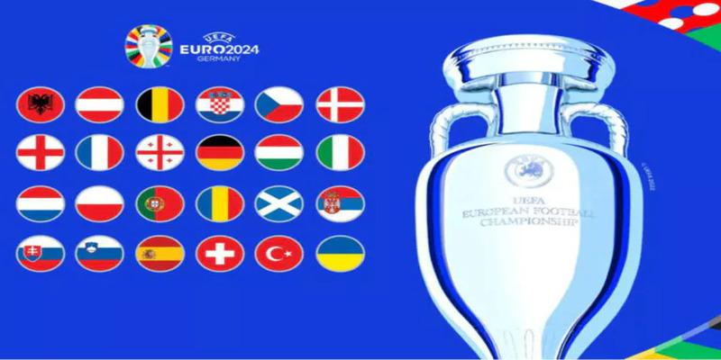 Danh sách các đội tuyển bóng đá quốc gia tham dự VCK Euro 2024